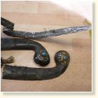 Orientalischer Säbel vor Restaurierung